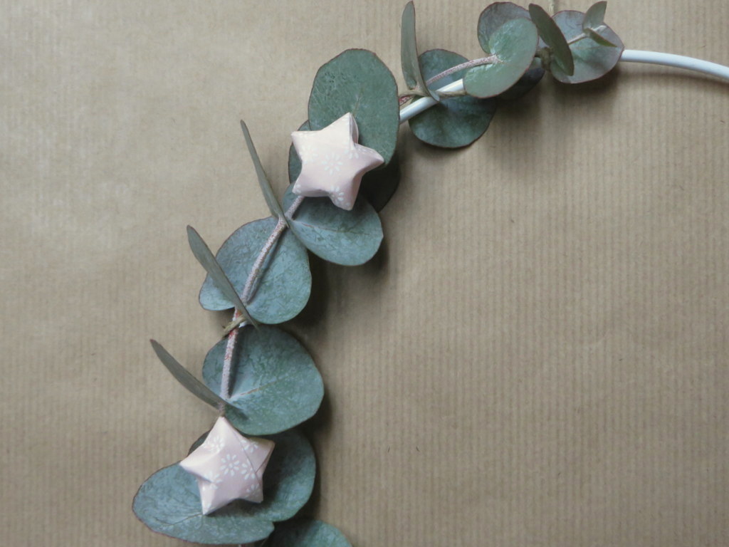 couronne en eucalyptus