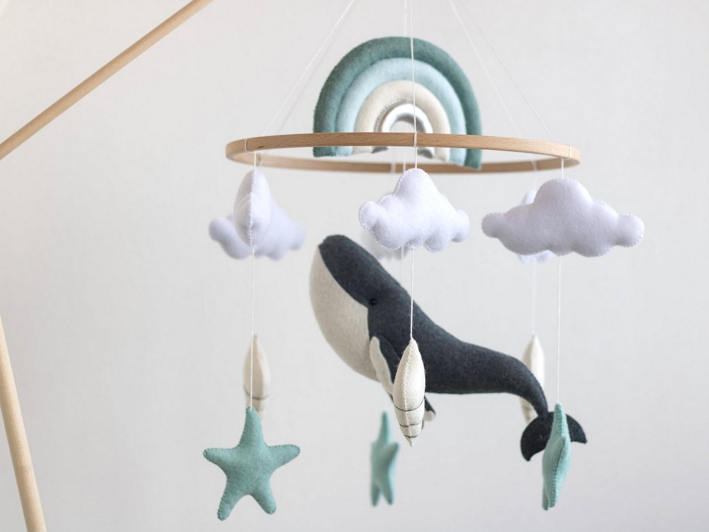 déco baleine chambre bébé