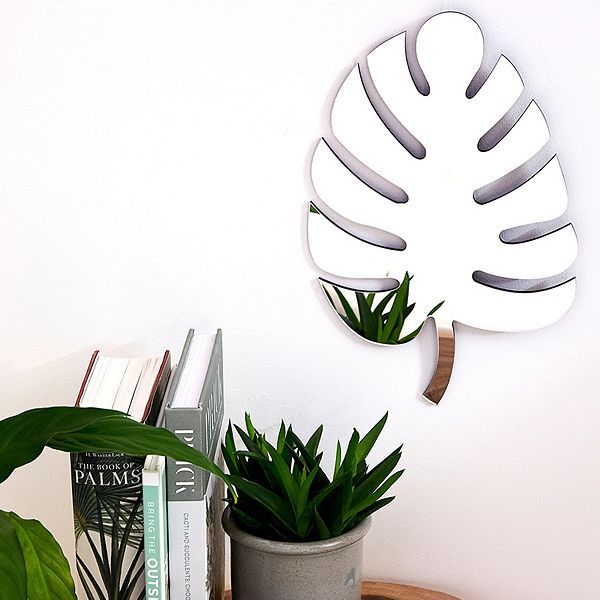 miroir monstera