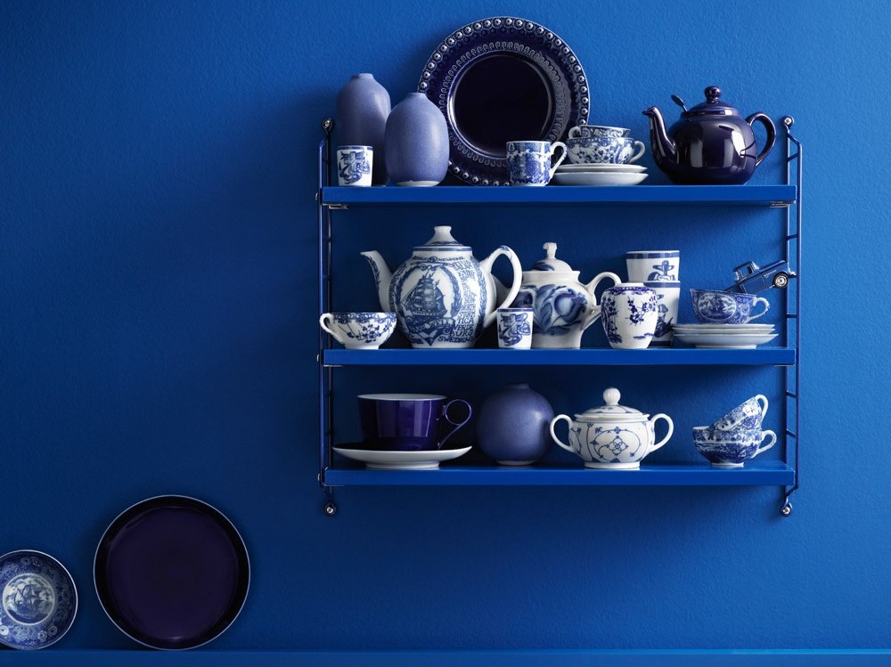 déco bleu cobalt