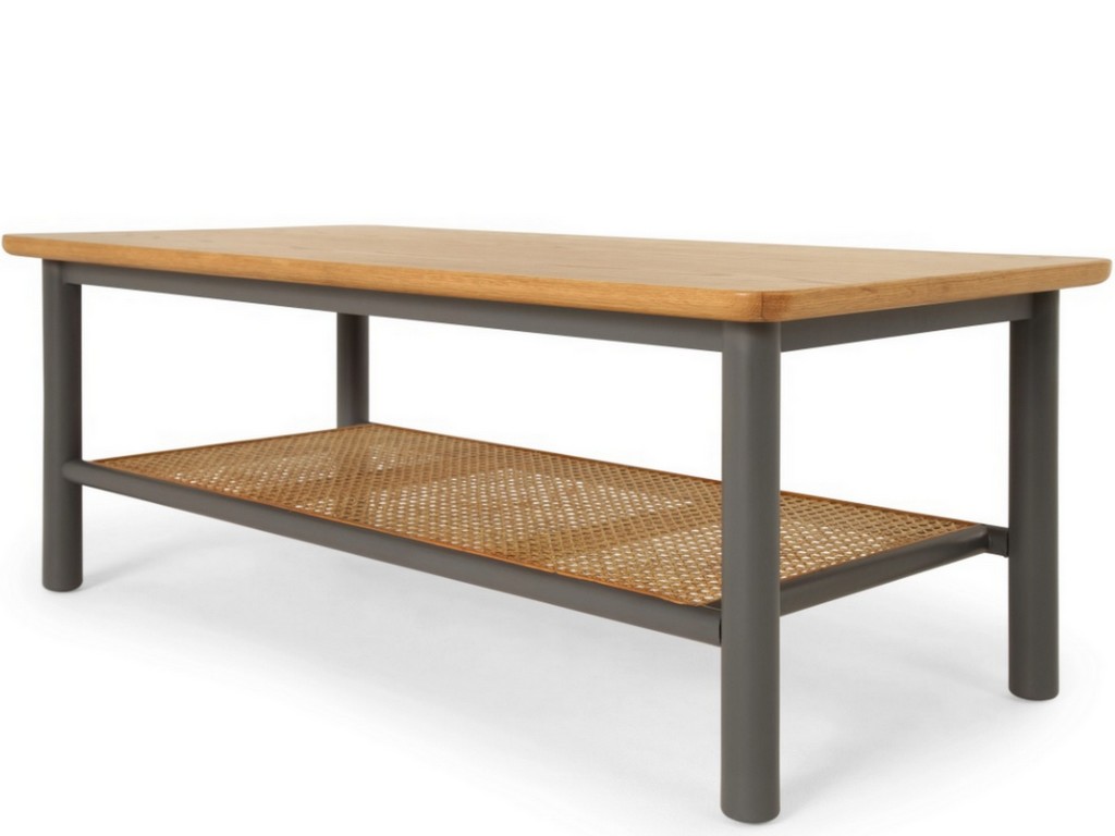 table basse en cannage