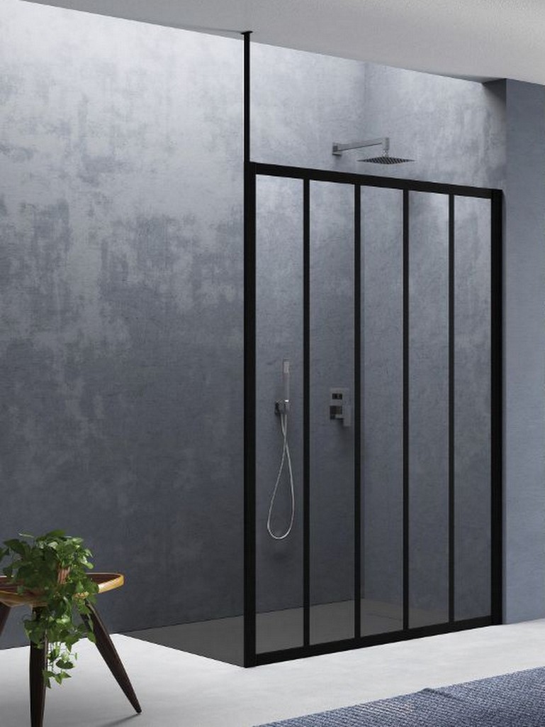 paroi de douche verrière