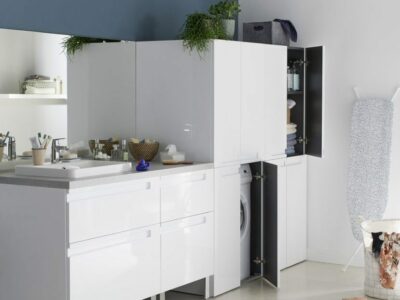 cacher un lave linge