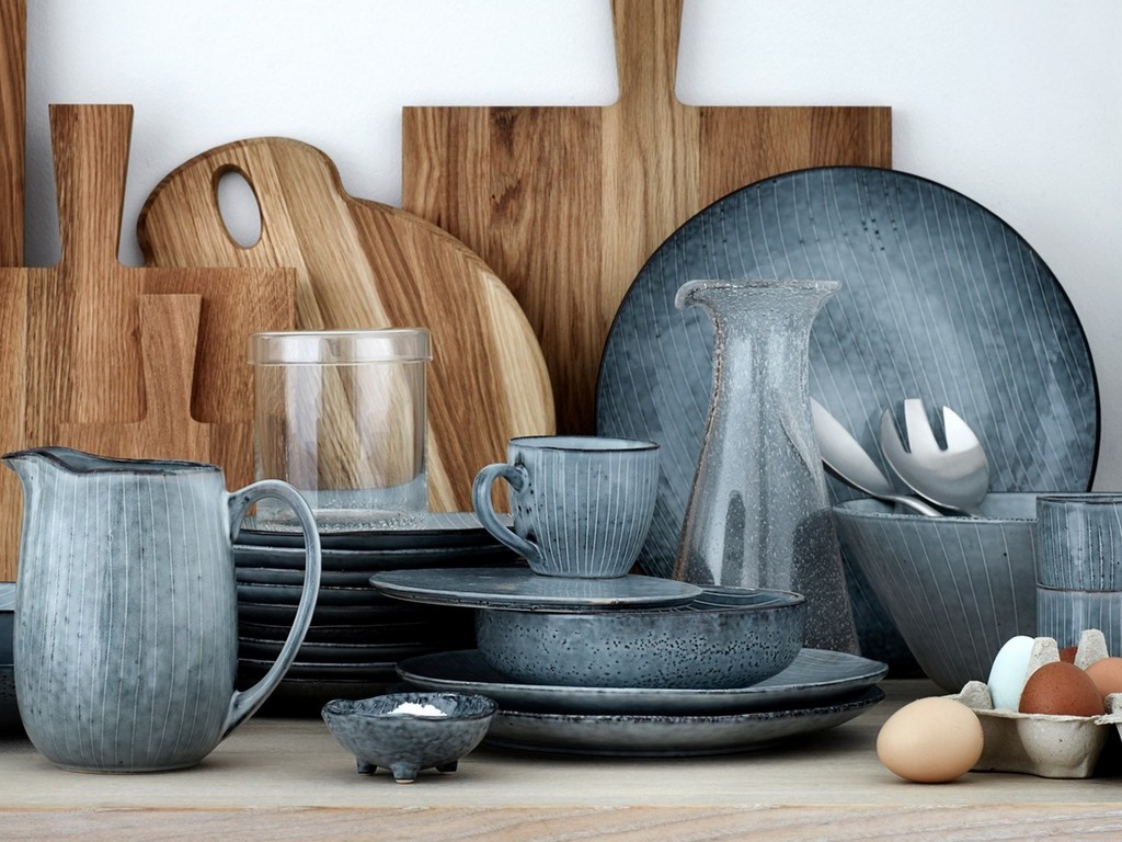 10 inspirations pour une cuisine bleu gris - Joli Place