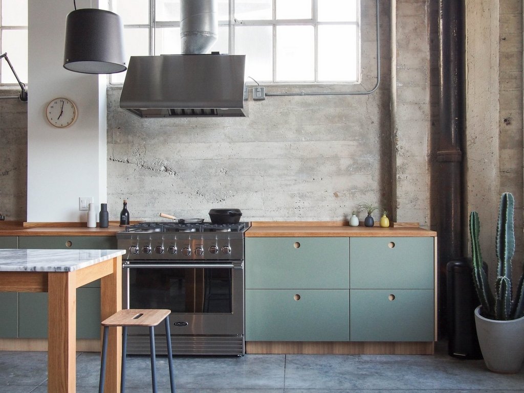 10 inspirations pour une cuisine bleu gris - Joli Place