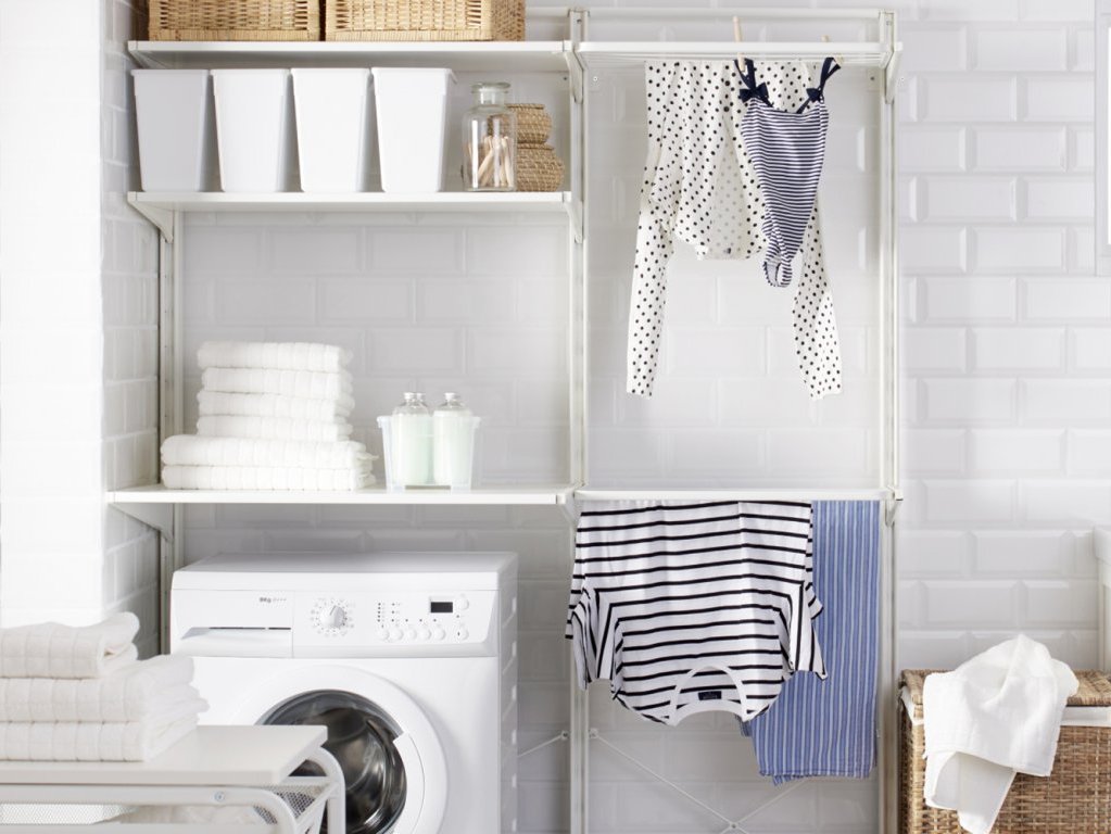 Des idées pour une petite buanderie - Joli Place