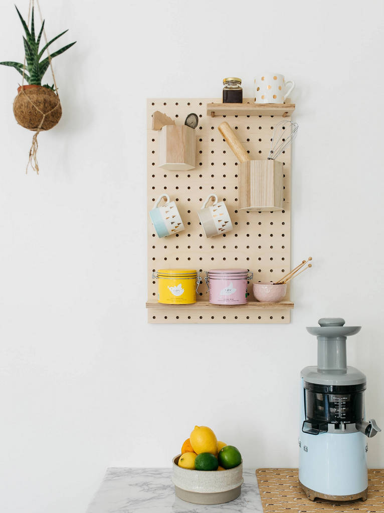 Pegboard panneau perforé