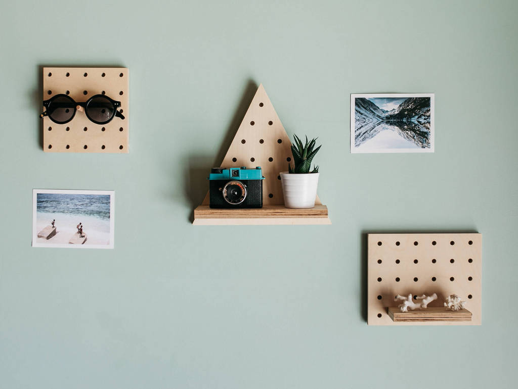 Pegboard panneau perforé