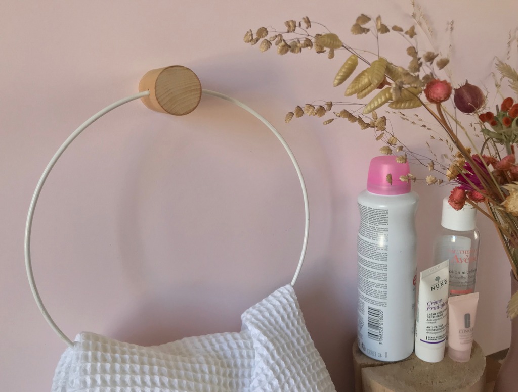 DIY fabriquer un porte-serviette rond - Joli Place