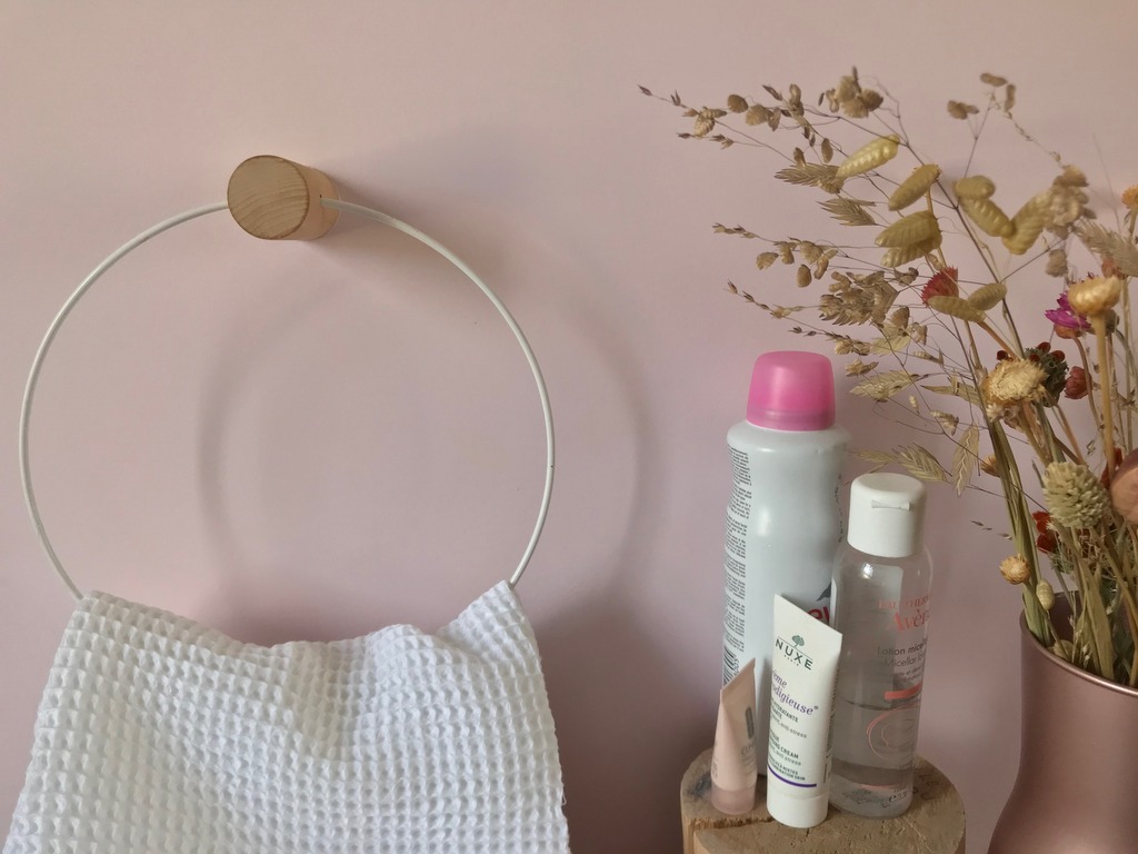 DIY fabriquer un porte-serviette rond - Joli Place