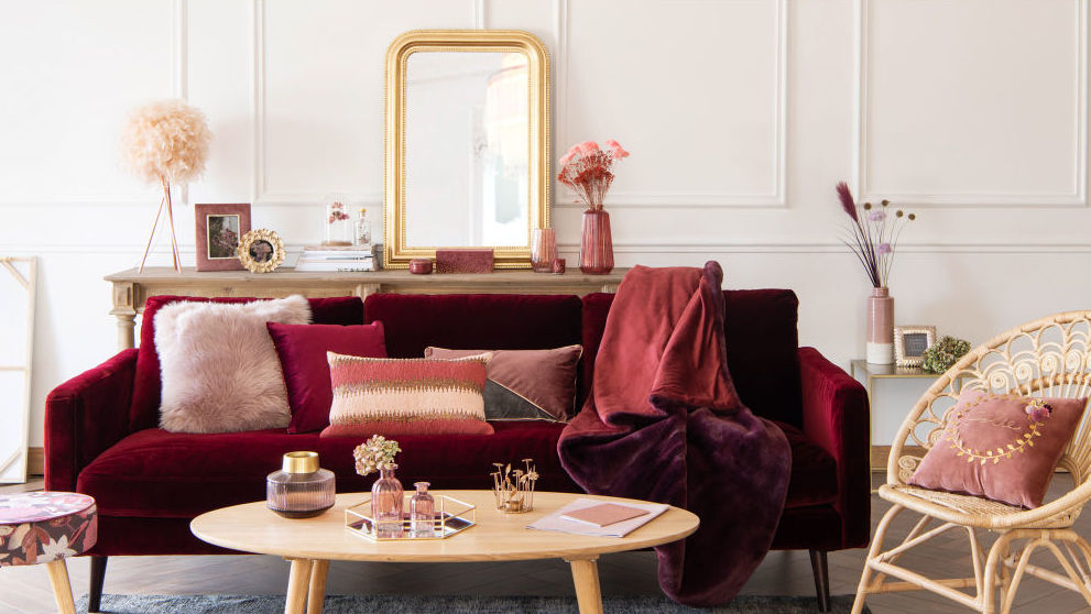 Déco couleur bordeaux : des inspirations du salon à la chambre - Joli Place