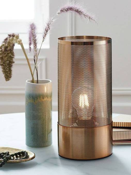 Lampe laiton : in the mood for gold - Joli Place