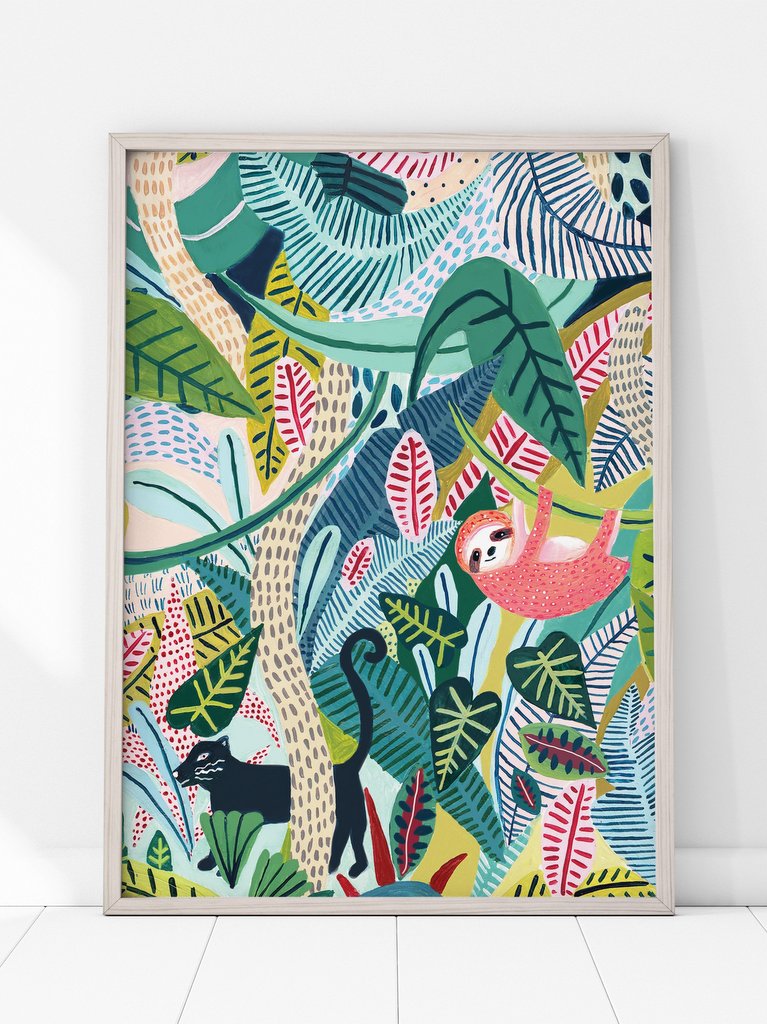 Les affiches jungle pour enfants de Amber Davenport - Joli Place