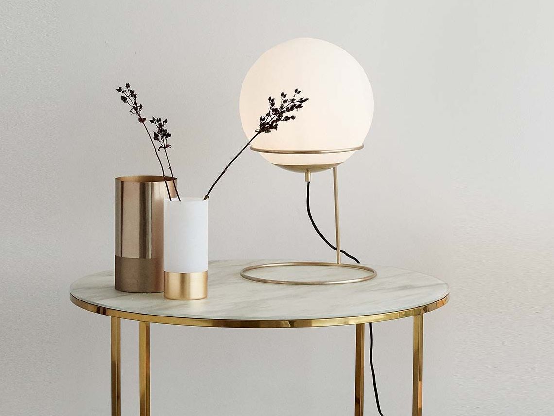 Lampe laiton : in the mood for gold - Joli Place