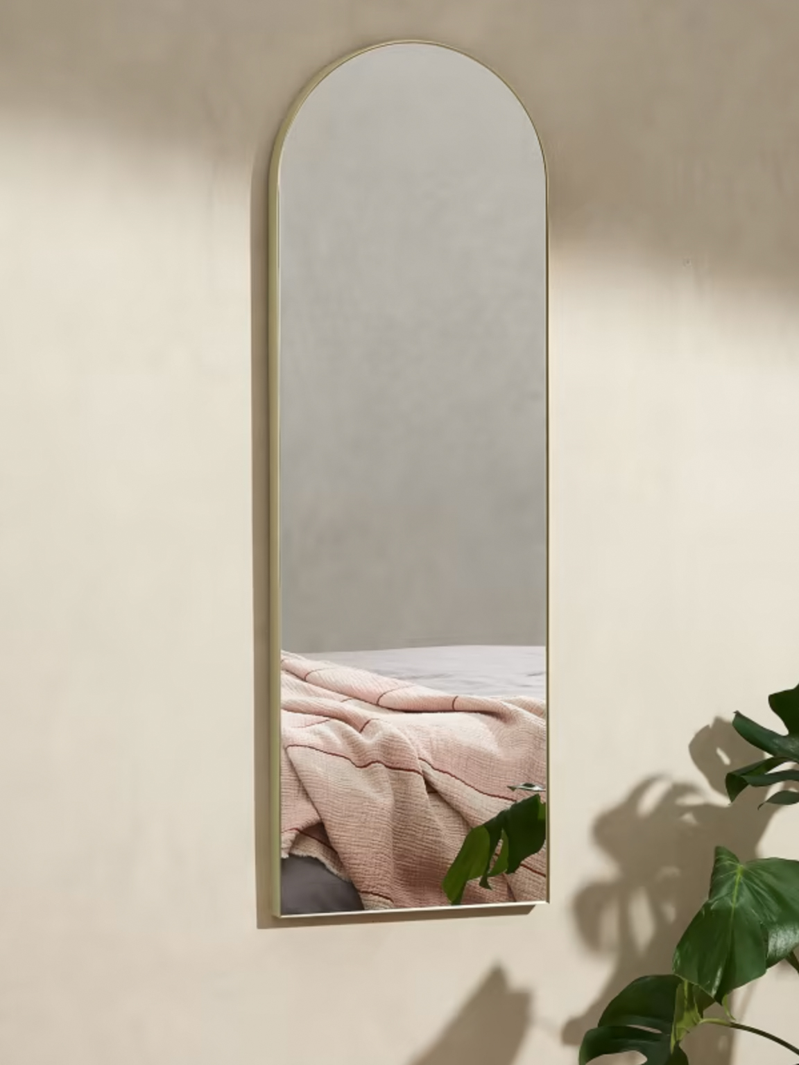 miroir mural arche long