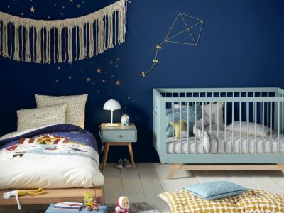 Chambre enfant bleu marine - Joli Place