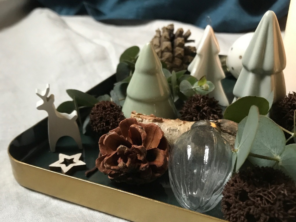 Plateau de Noël : créez vos compositions déco - Joli Place