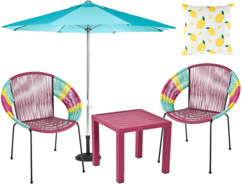 Des nouveautés pour un salon de jardin coloré - Joli Place