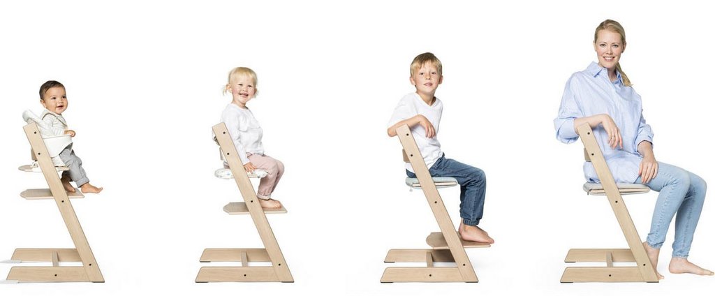 Tripp Trapp, la chaise haute bébé évolutive de Stokke - Joli Place