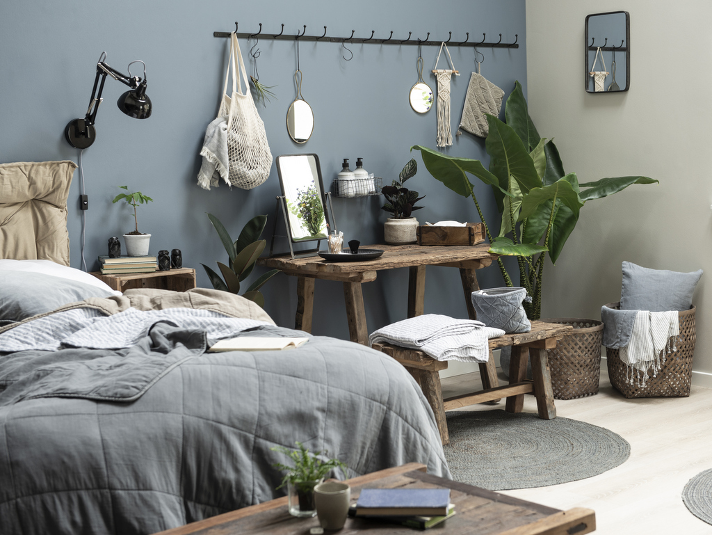 Chambre bleu gris : des idées pour la décorer - Joli Place