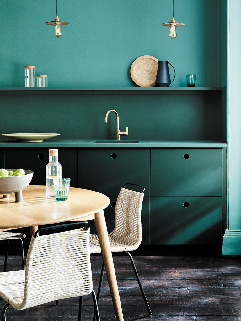 10 inspirations déco couleur bleu canard - Joli Place