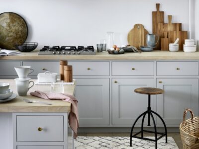 Craquez pour une cuisine gris clair- Joli Place