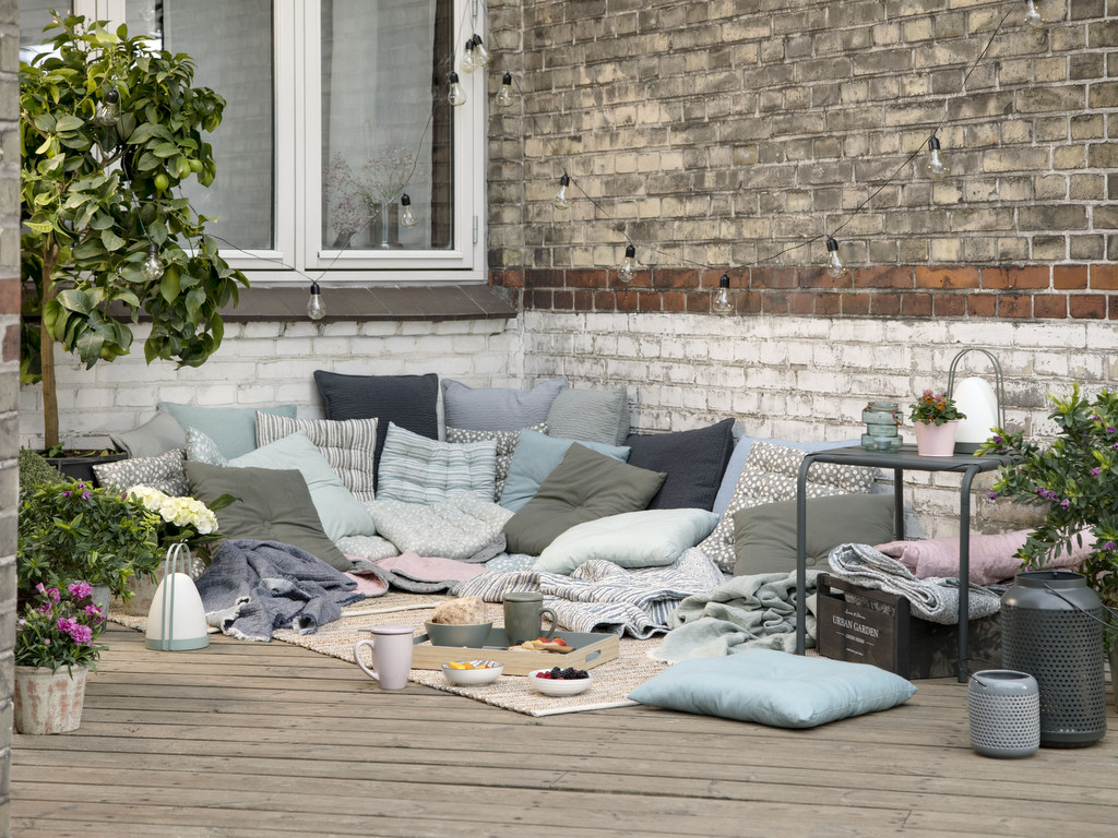 Un Coin Repos Sur Une Terrasse Déco Bohème Joli Place