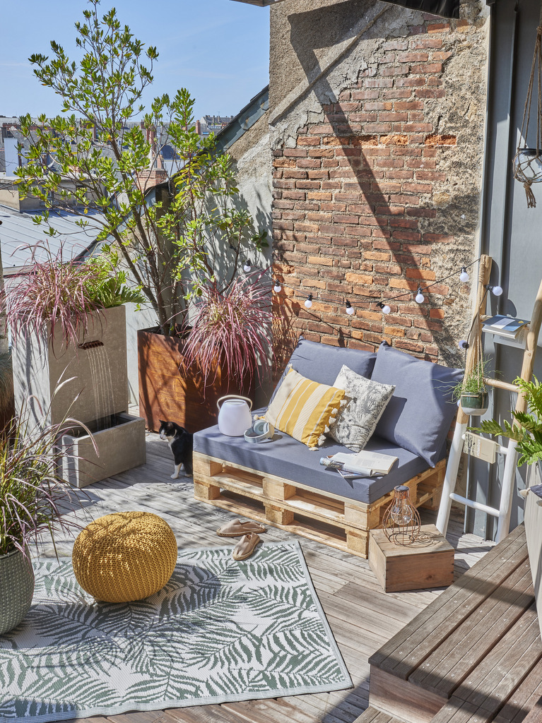 Des idées pour une terrasse à la déco bohème - Joli Place