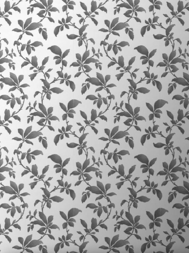 La tendance du papier peint végétal noir et blanc - Joli Place