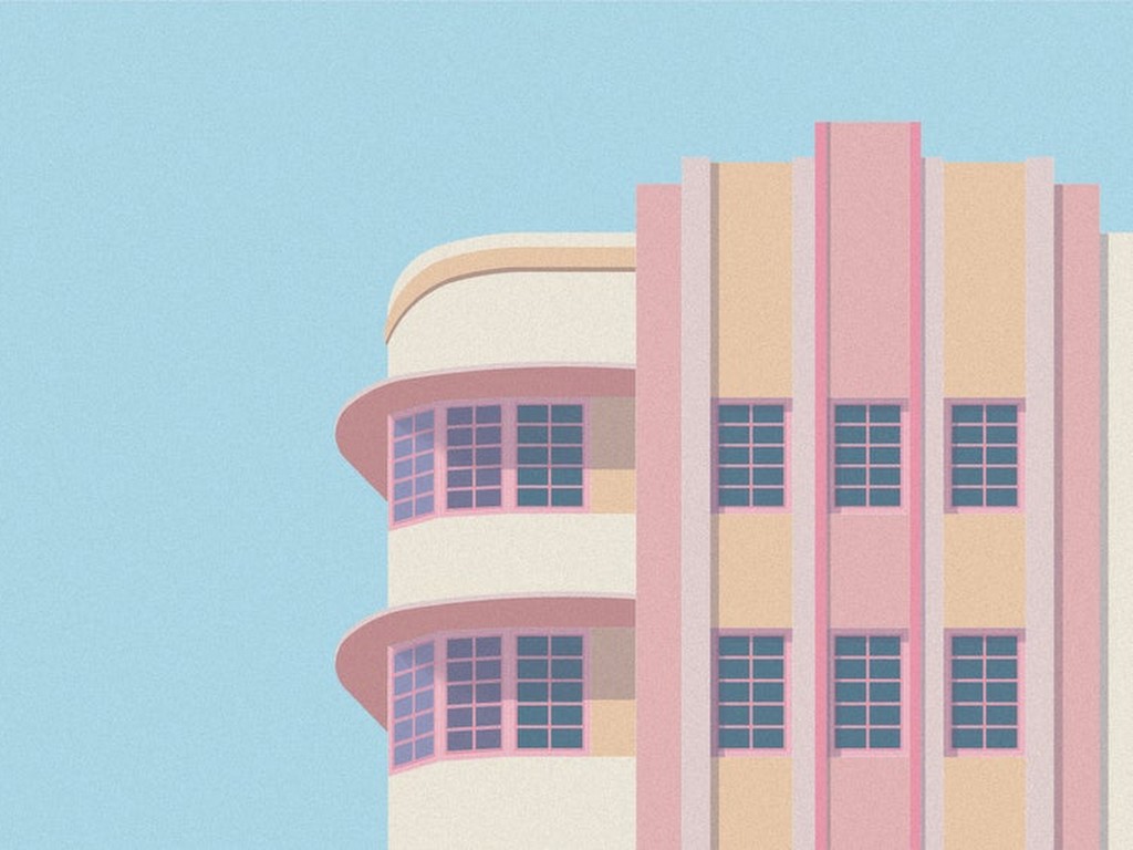 Les tropiques en pastel pour une déco Miami beach - Joli Place