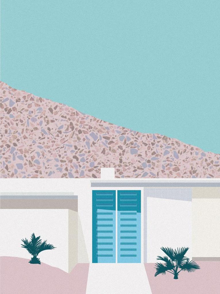 Les tropiques en pastel pour une déco Miami beach - Joli Place