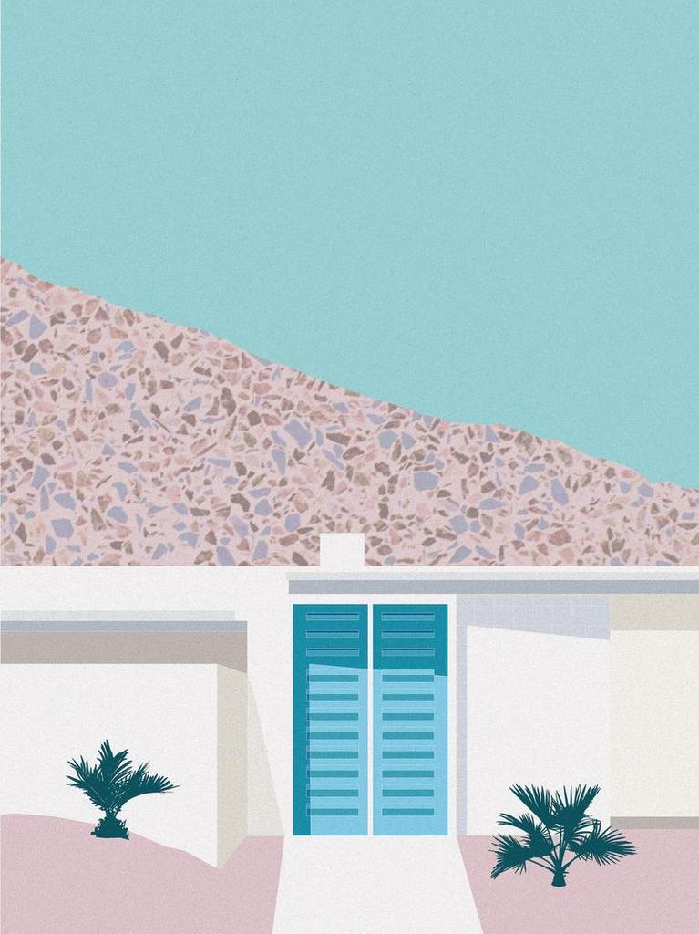 Les tropiques en pastel pour une déco Miami beach - Joli Place