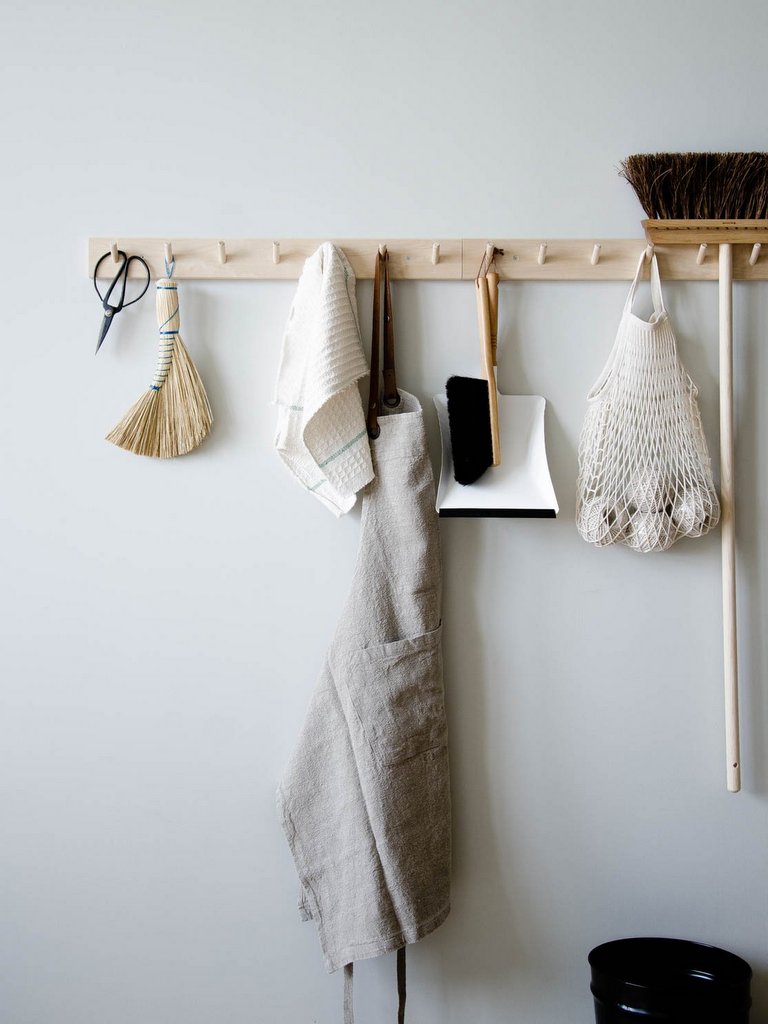 Détourner un porte-manteau mural en bois - Joli Place