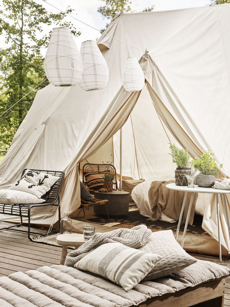 Quand la déco extérieure s'inspire du glamping - Joli Place