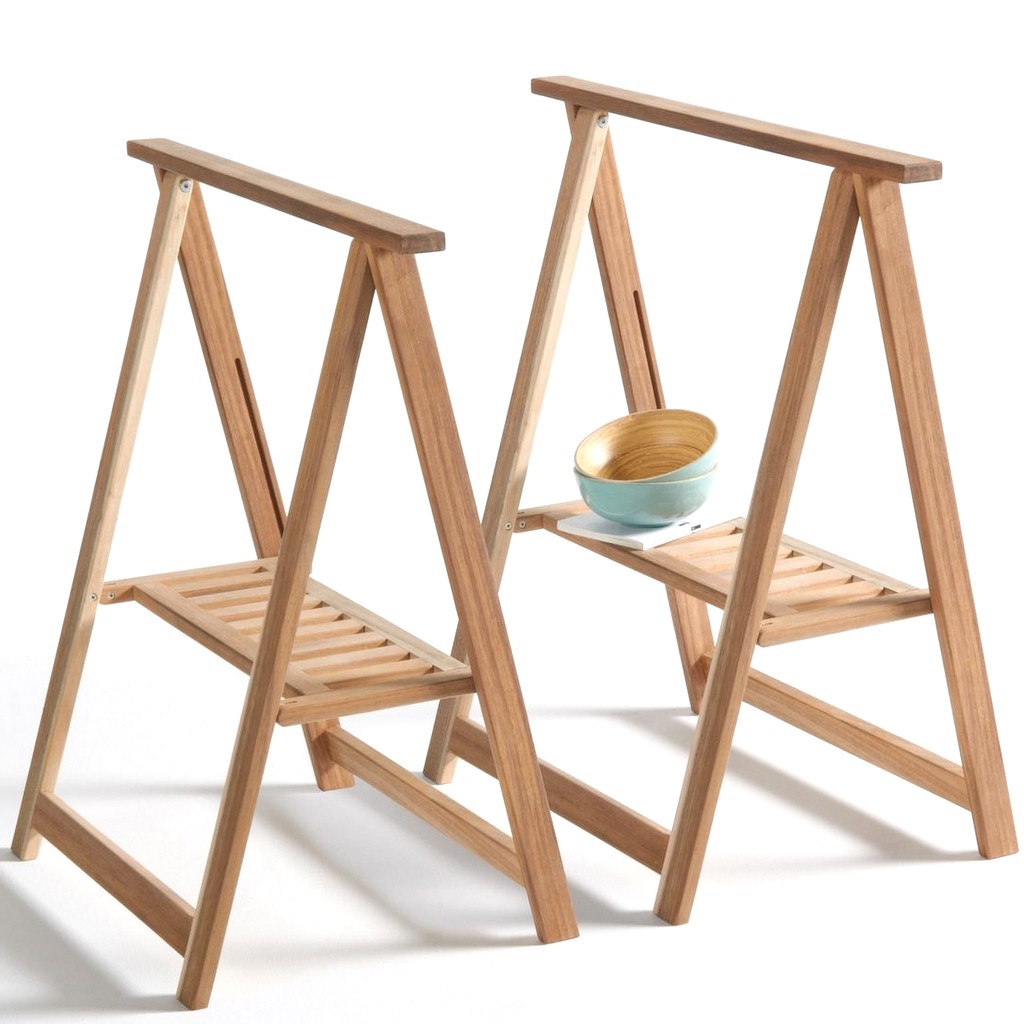 tréteaux pliants en bois