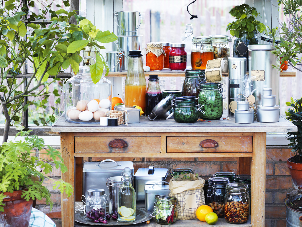 Où trouver un joli bocal de cuisine en verre - Joli Place