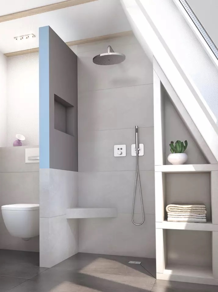 Installer Une Niche Dans La Douche Joli Place