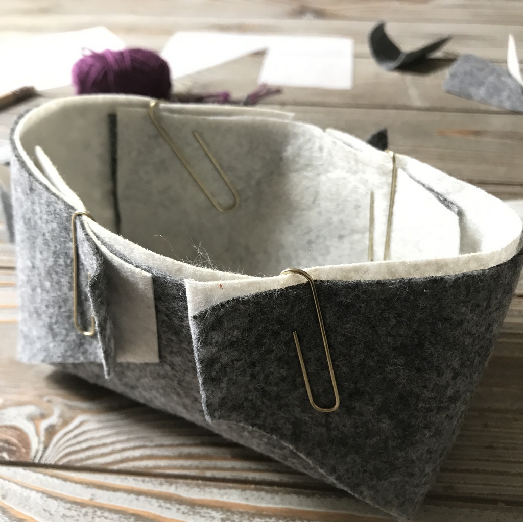 DIY : Fabriquer un panier en feutrine - Joli Place