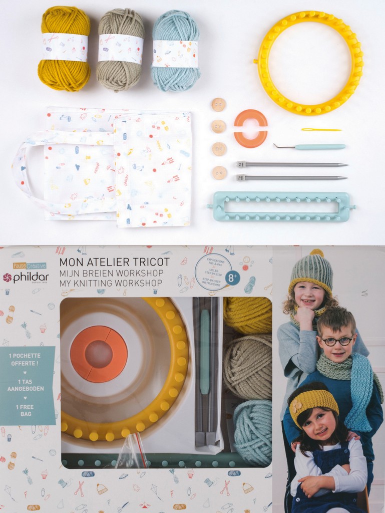 Les kits DIY Phildar pour enfants et ados - Joli Place