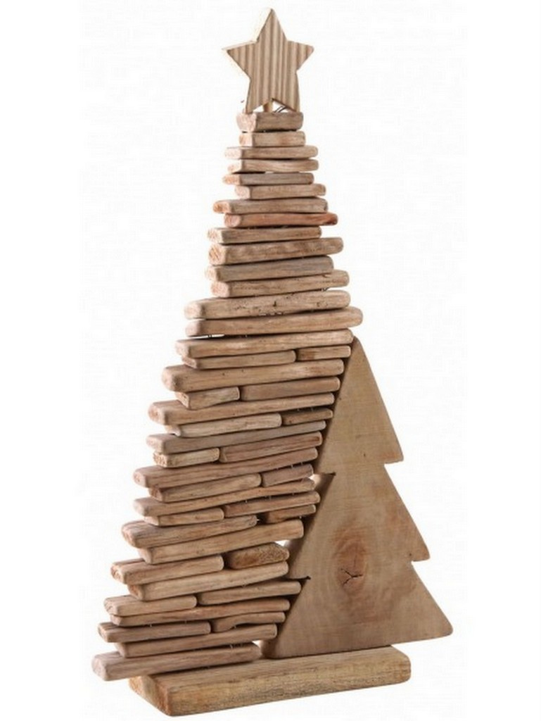 Sapin de Noël en bois : 25 beaux modèles - Joli Place