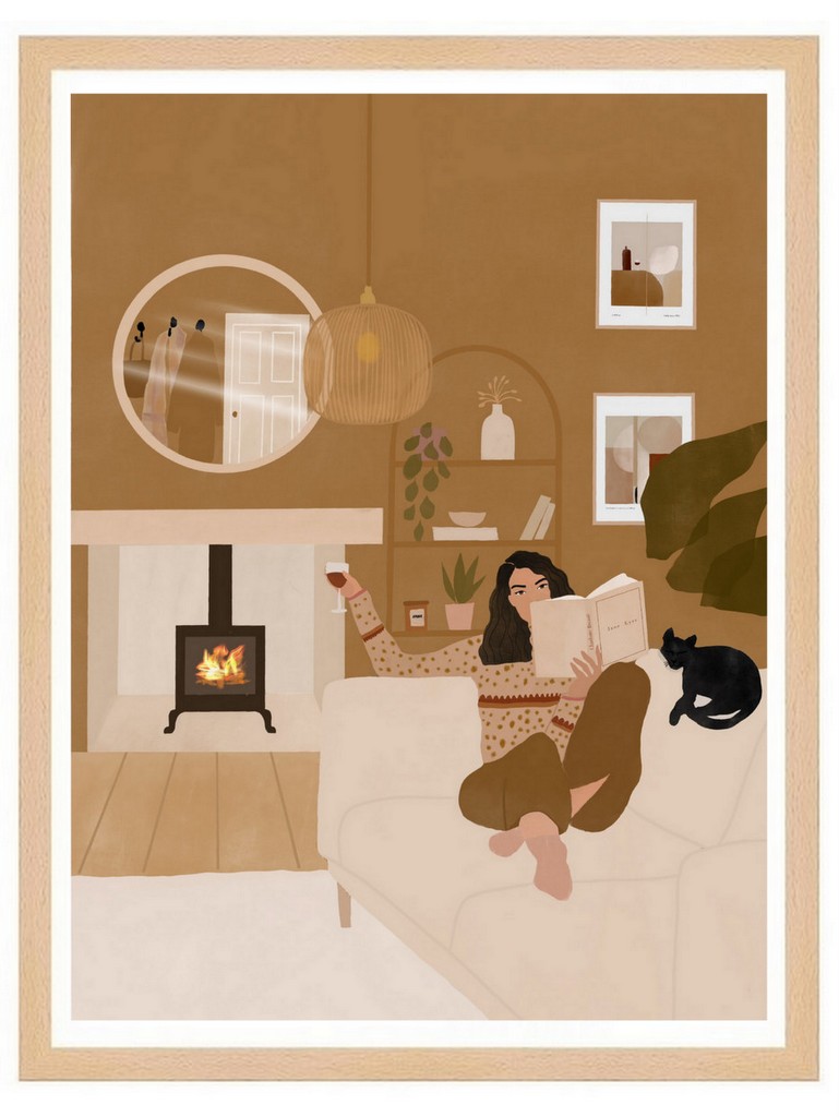 Affiche mode et déco : les illustrations de Carla Llanos - Joli Place