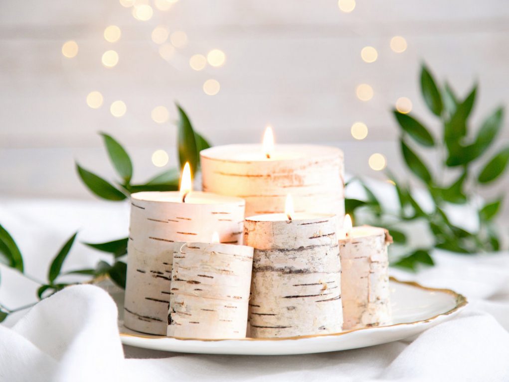 Mettez votre déco de Noël au bouleau