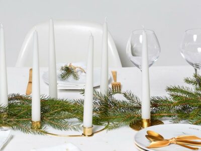 Une déco de Noël en blanc et or - Joli Place