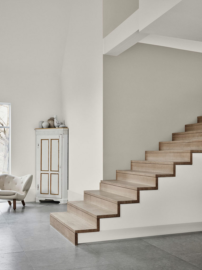 Habiller un escalier en béton avec des marches en bois - Joli Place