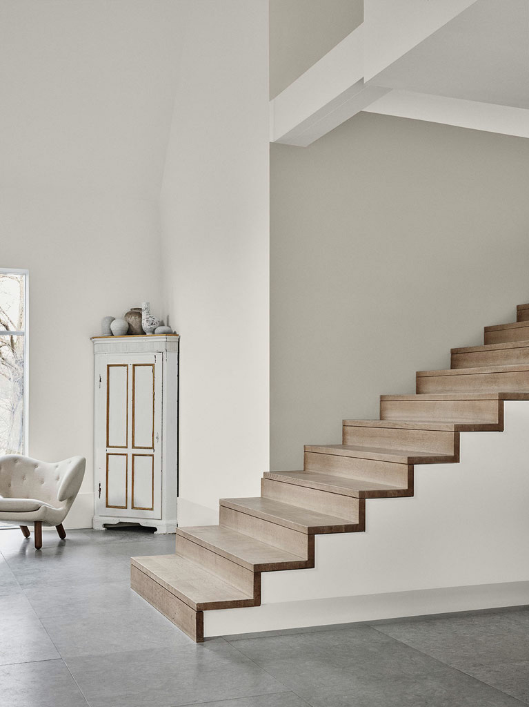 Habiller un escalier en béton avec du bois - Joli Place