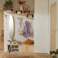 miroir ovale entrée