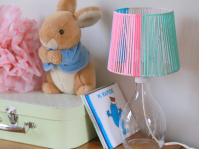 DIY : un abat jour en scoubidou - Joli Place