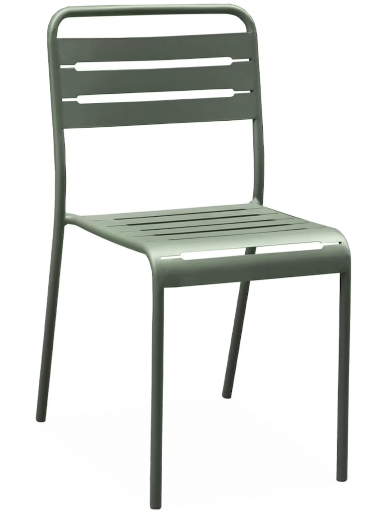 chaise de jardin vert kaki