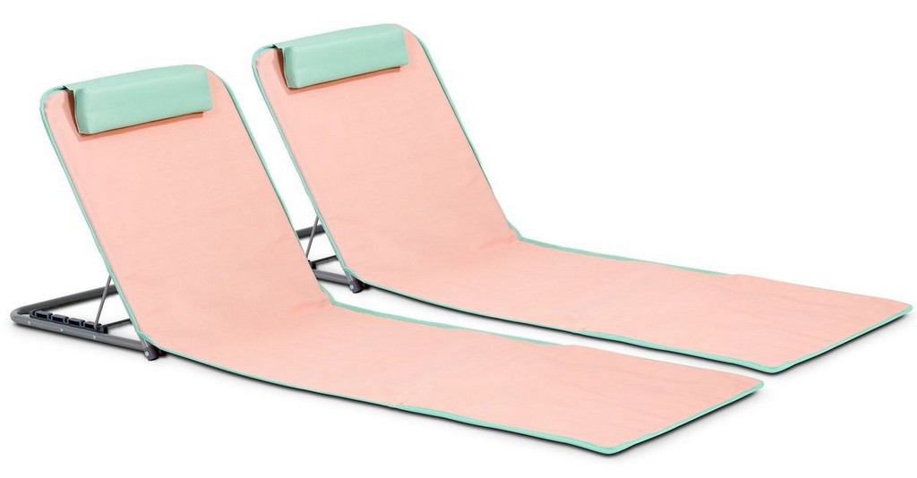 Chaise longue : buller en couleur dans le jardin - Joli Place