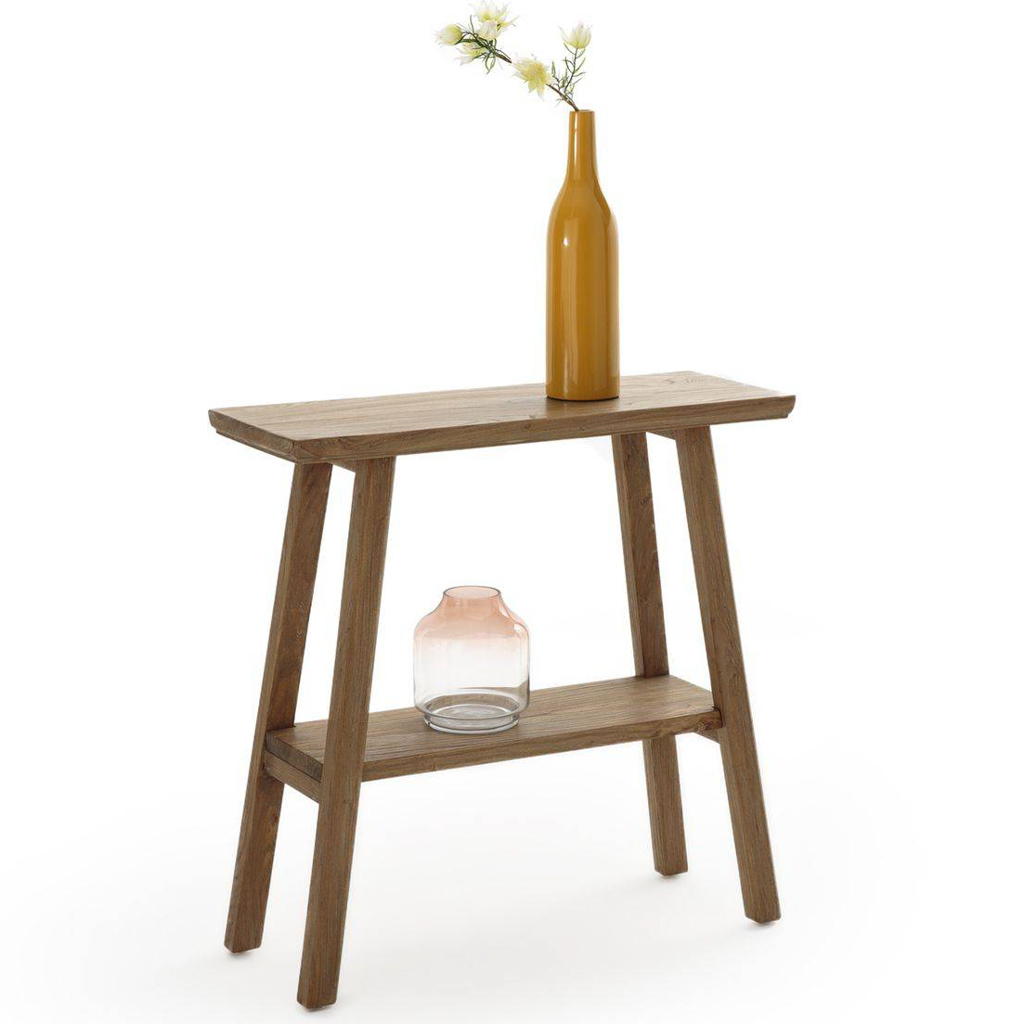 petite console en bois bohème